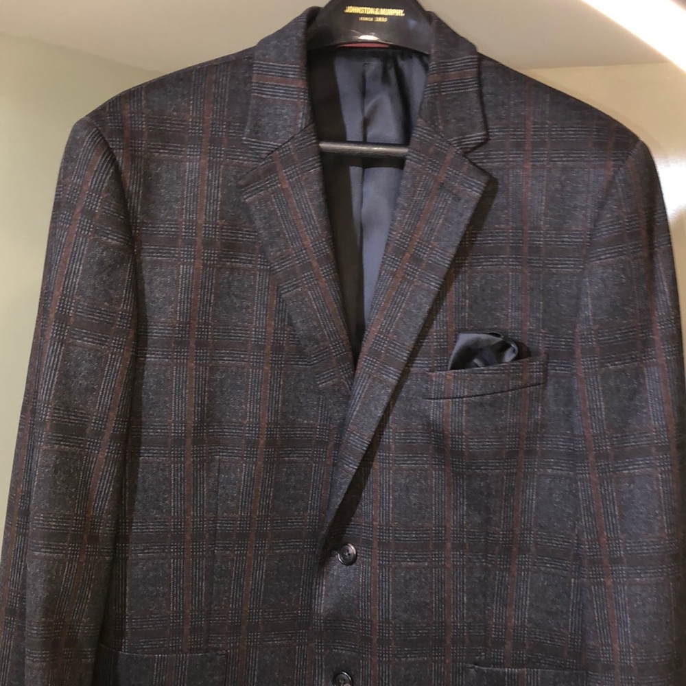 Johnston and Murphy men’s brown blazer